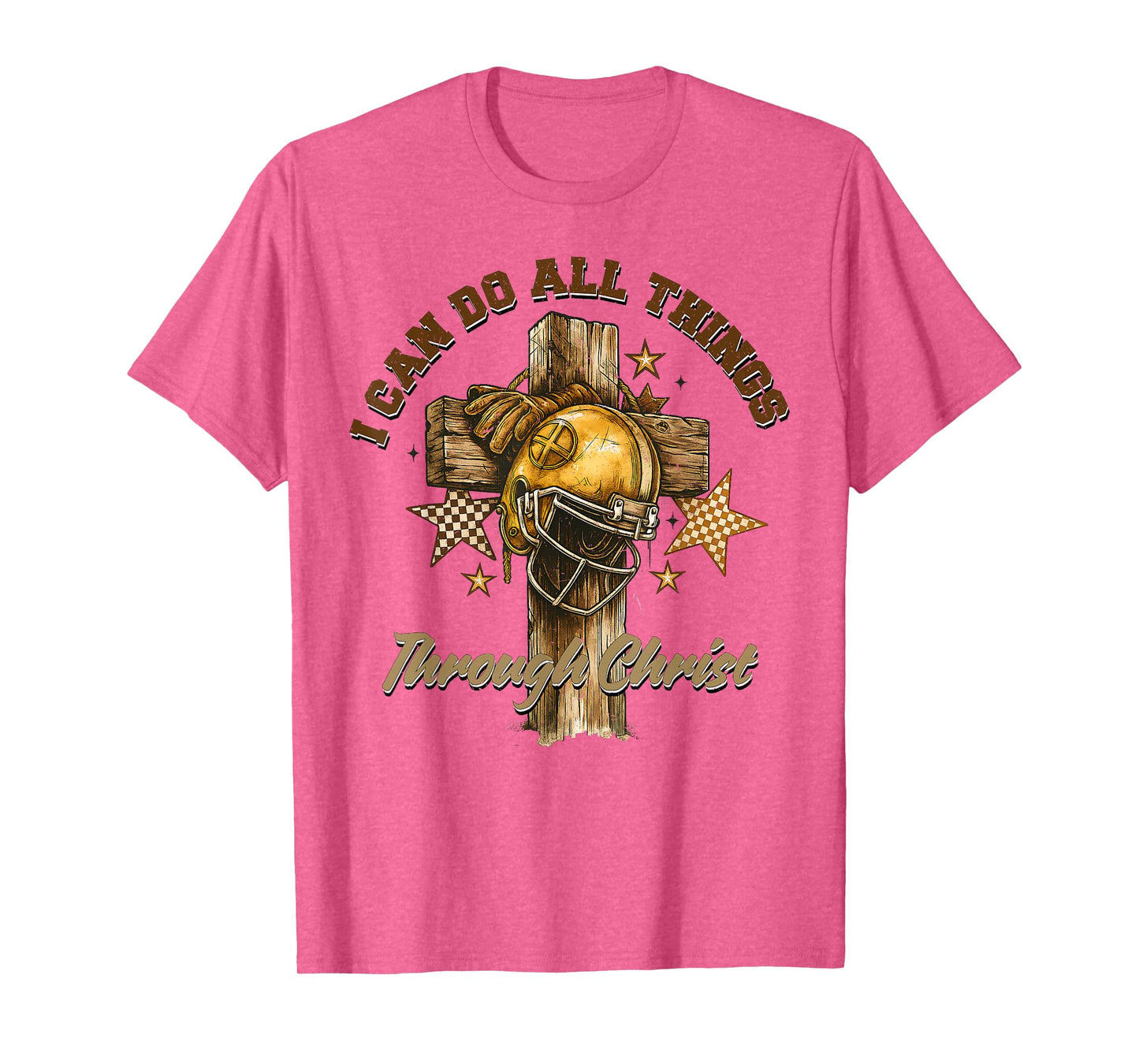 Fall Football Christian Fall Bible Spirit Christian Game Day T-Shirt