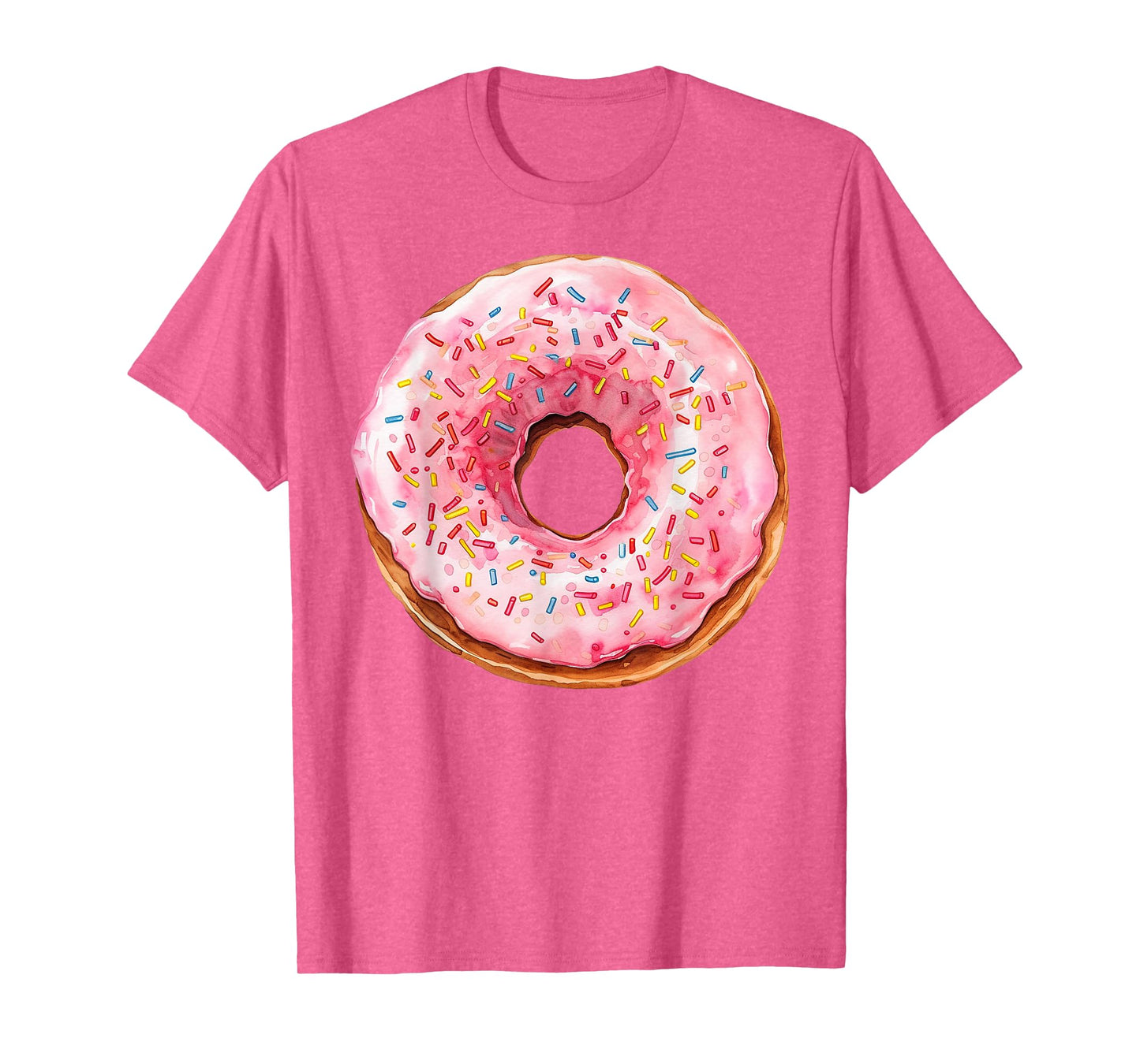 Donut Adult Kids Men Women Doughnut Costume T-Shirt