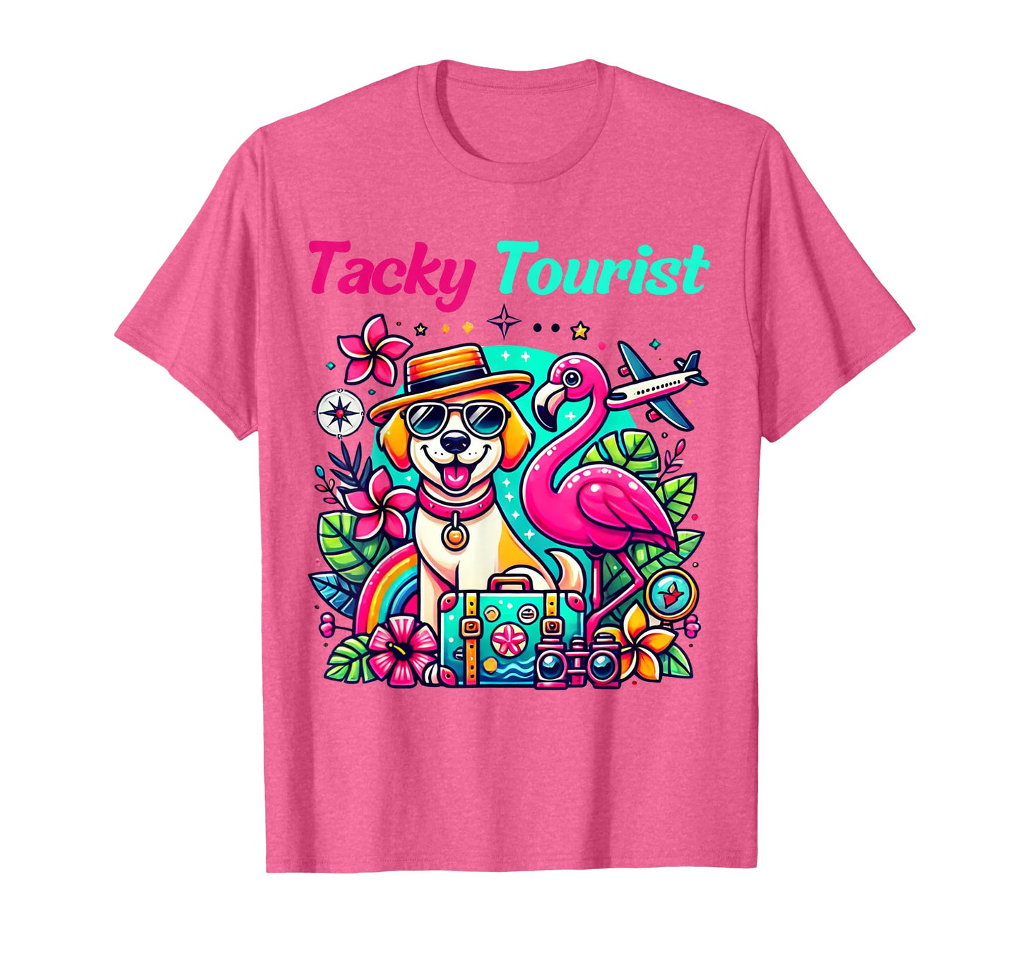 Vacay Tacky Tourist Outfit Wacky Cruise Costume Idea Tacky T-Shirt