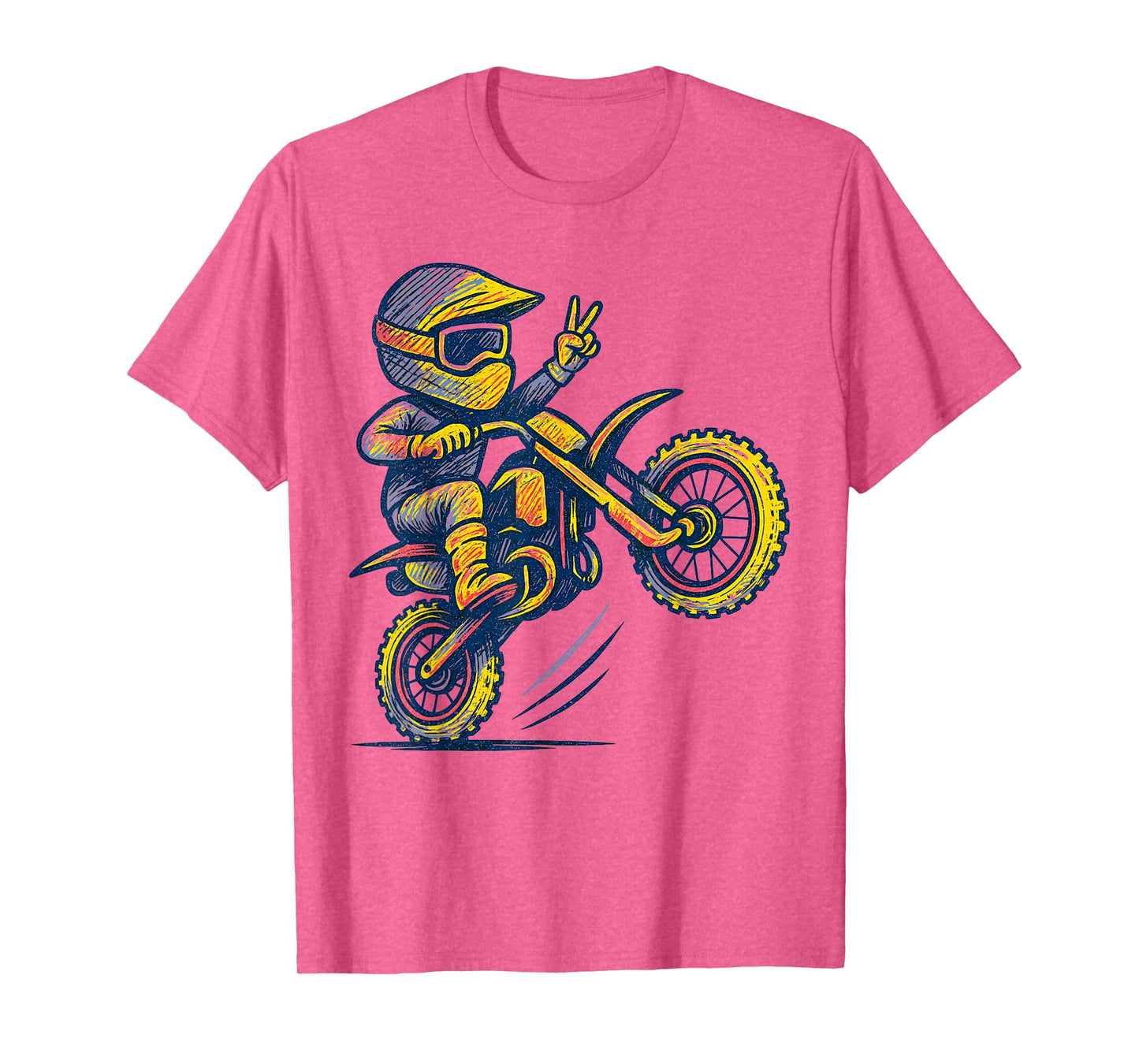 Dirt Bike Motocross Enduro Racing Funny Teens Boys Toddlers T-Shirt