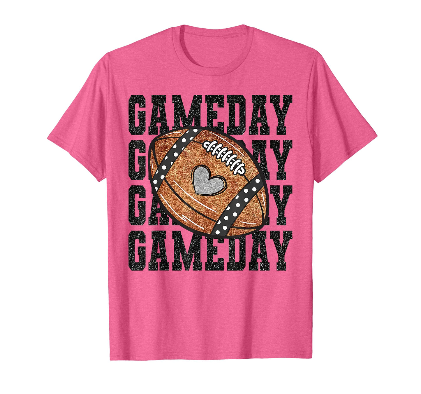 Game Day Football Game Day Vibes Football Lover Women Men T-Shirt