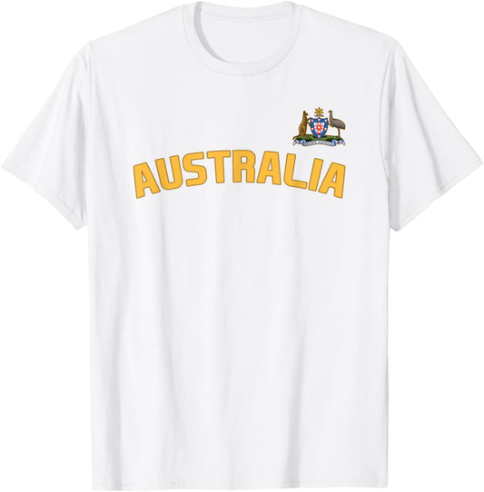 Australia Flag Australian Pride International Country T-Shirt - T-Shirt | White