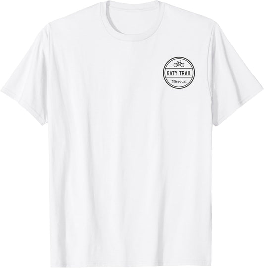 Katy Trail Missouri Emblem T-Shirt - T-Shirt | White