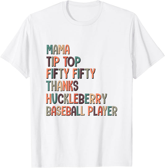 Mama Tip Top Fifty Thanks Huckleberry Neuro Nurse Stroke T-Shirt - T-Shirt | White