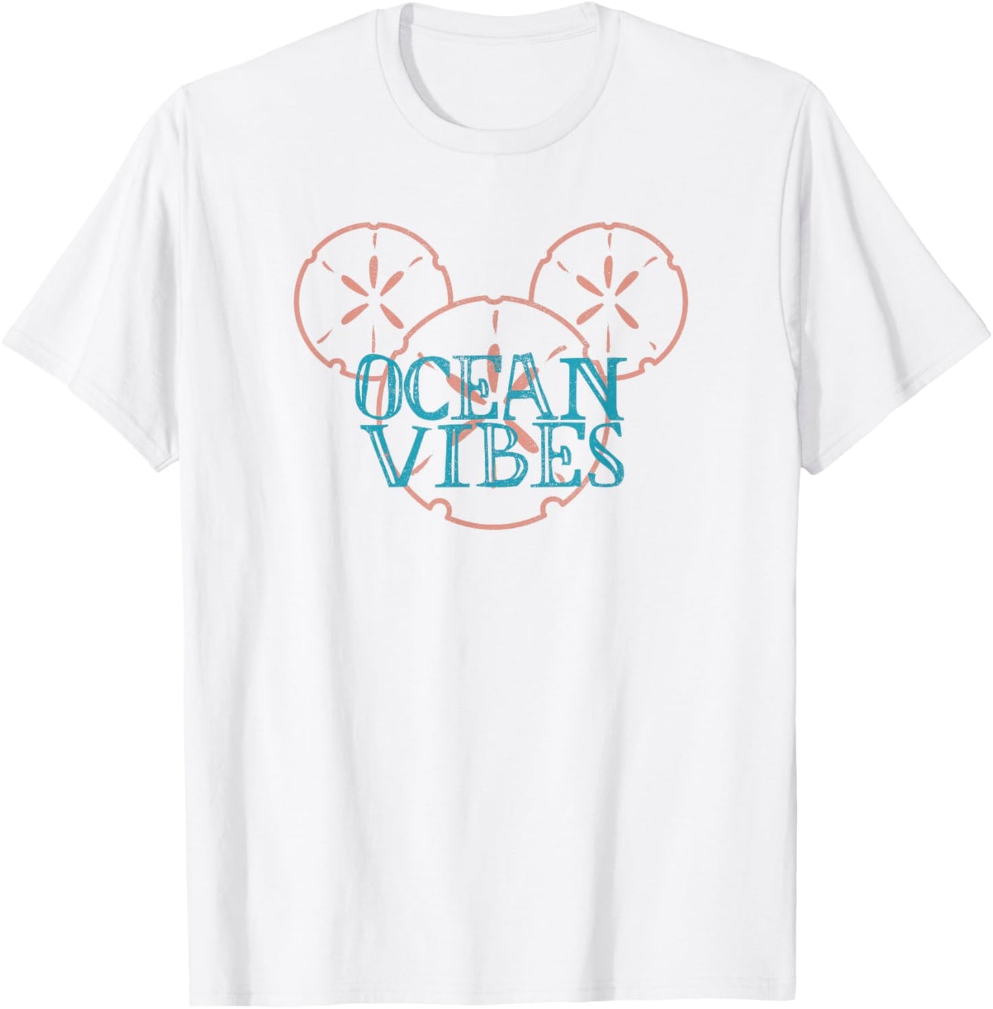 Disney Mickey and Friends Mickey Ocean Vibes T-Shirt - T-Shirt | White