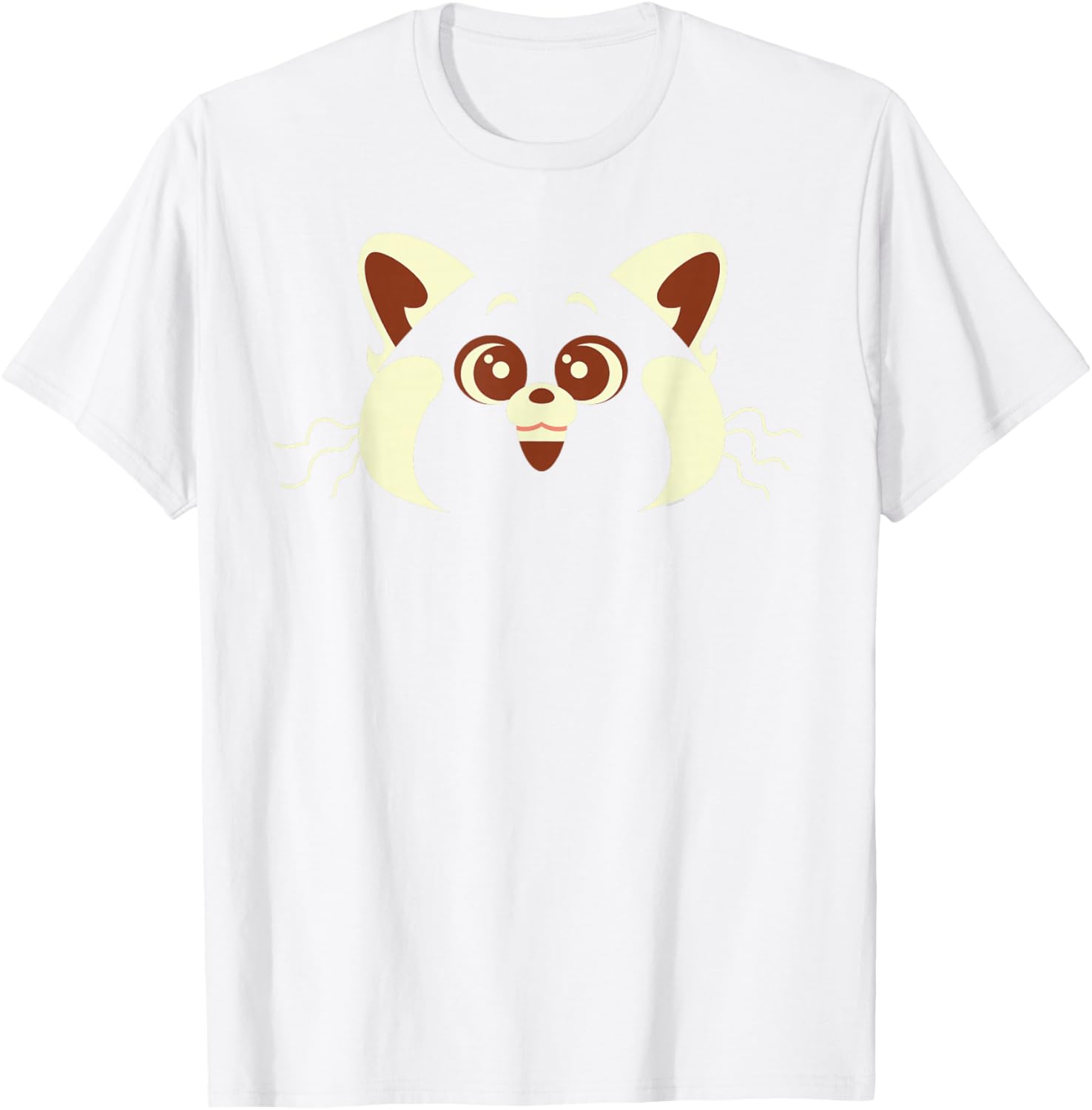 Disney Pixar Turning Red Panda Mei Face T-Shirt - T-Shirt | White