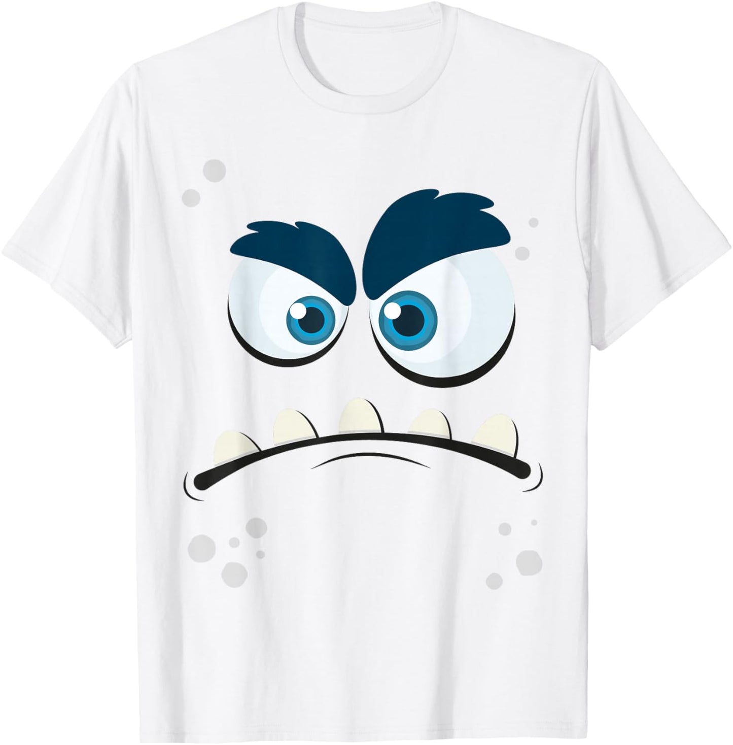 Monster Face T-Shirt - T-Shirt | White