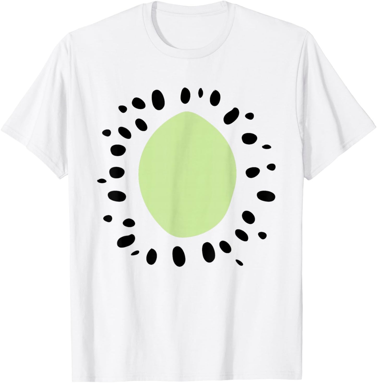 Kiwi Halloween Costume Cute Easy Fruit DIY Halloween T-Shirt - T-Shirt | White