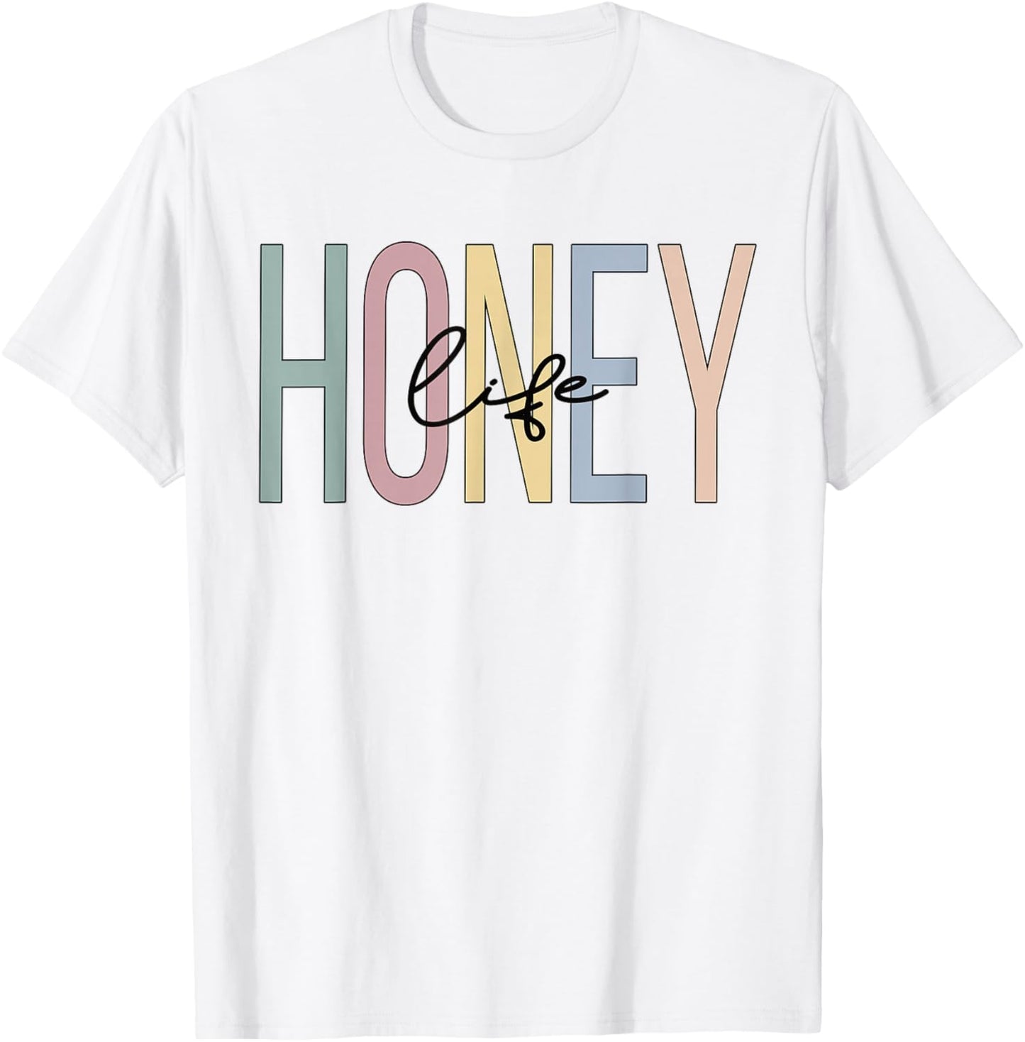Honey Life Honey Grandma Boho Honey Grandmother T-Shirt - T-Shirt | White