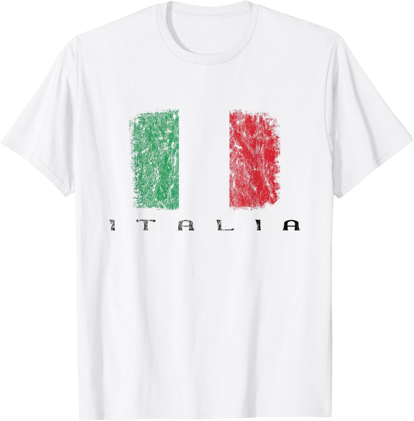 Italia Flag, Italian Pride, Italy Vacation, Italy Flag T-Shirt - T-Shirt | White
