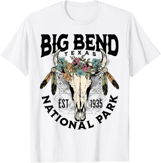 Big Bend National Park Texas Nature Outdoors T-Shirt - T-Shirt | White