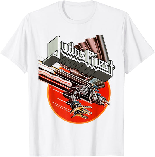Judas Priest - Screaming For Vengeance Full Wings T-Shirt - T-Shirt | White