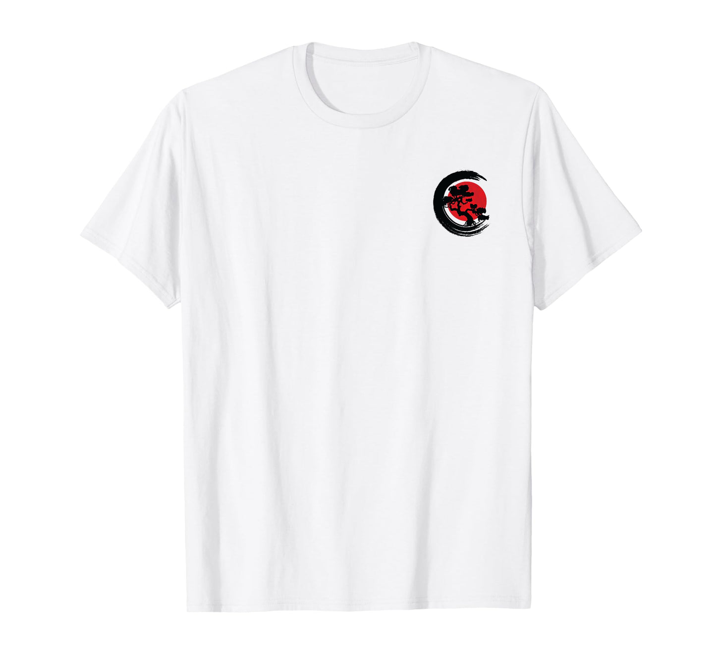 Minimalist Japanese Aesthetic Pocket Bonsai T-Shirt