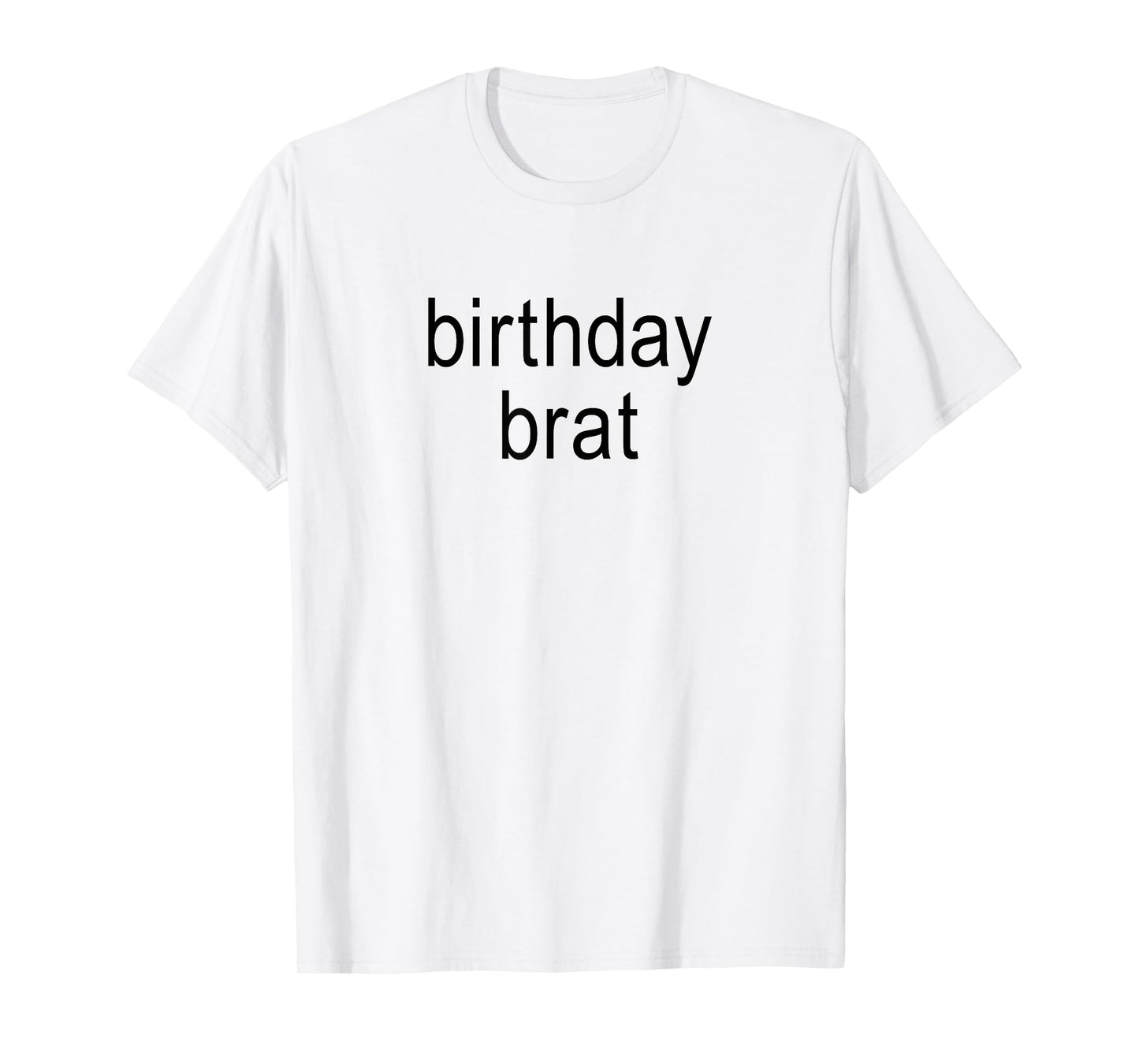 Birthday Brat XCX Happy Birthday Tee Brat Green Birthday T-Shirt