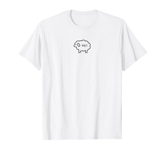 Lost Sheep - He Leaves the 99 for the 1 - Christian Gift T-Shirt