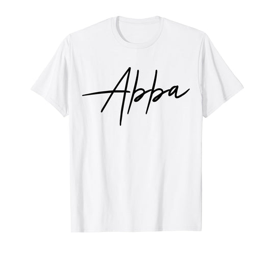 Abba Name Women Men Kids Abba Birthday Shirt Gift Abba Name T-Shirt