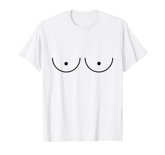 Cute Big Titty Graphic T-Shirt