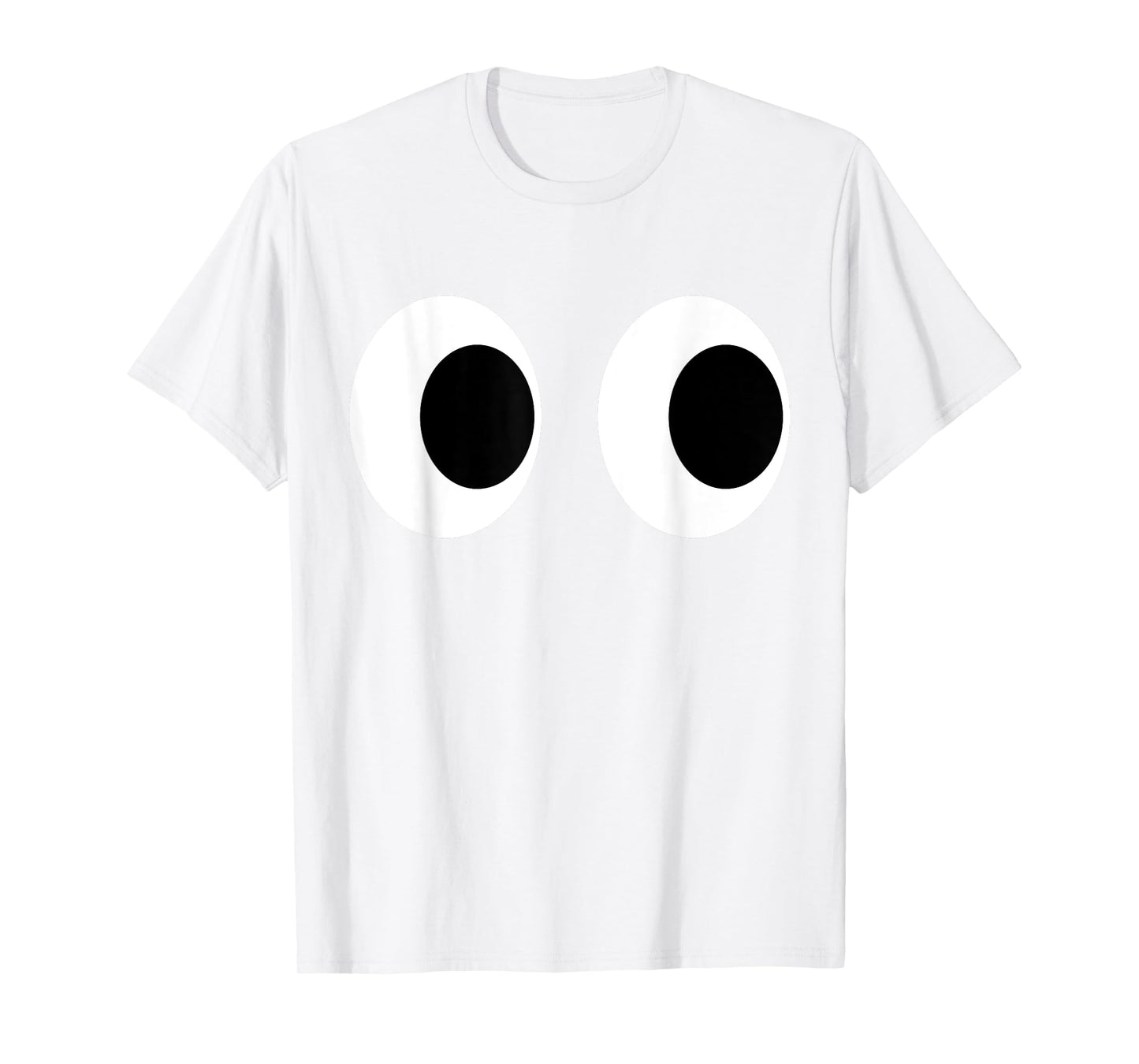DIY Arcade Game Ghost Eyes Halloween Group Costume T-Shirt