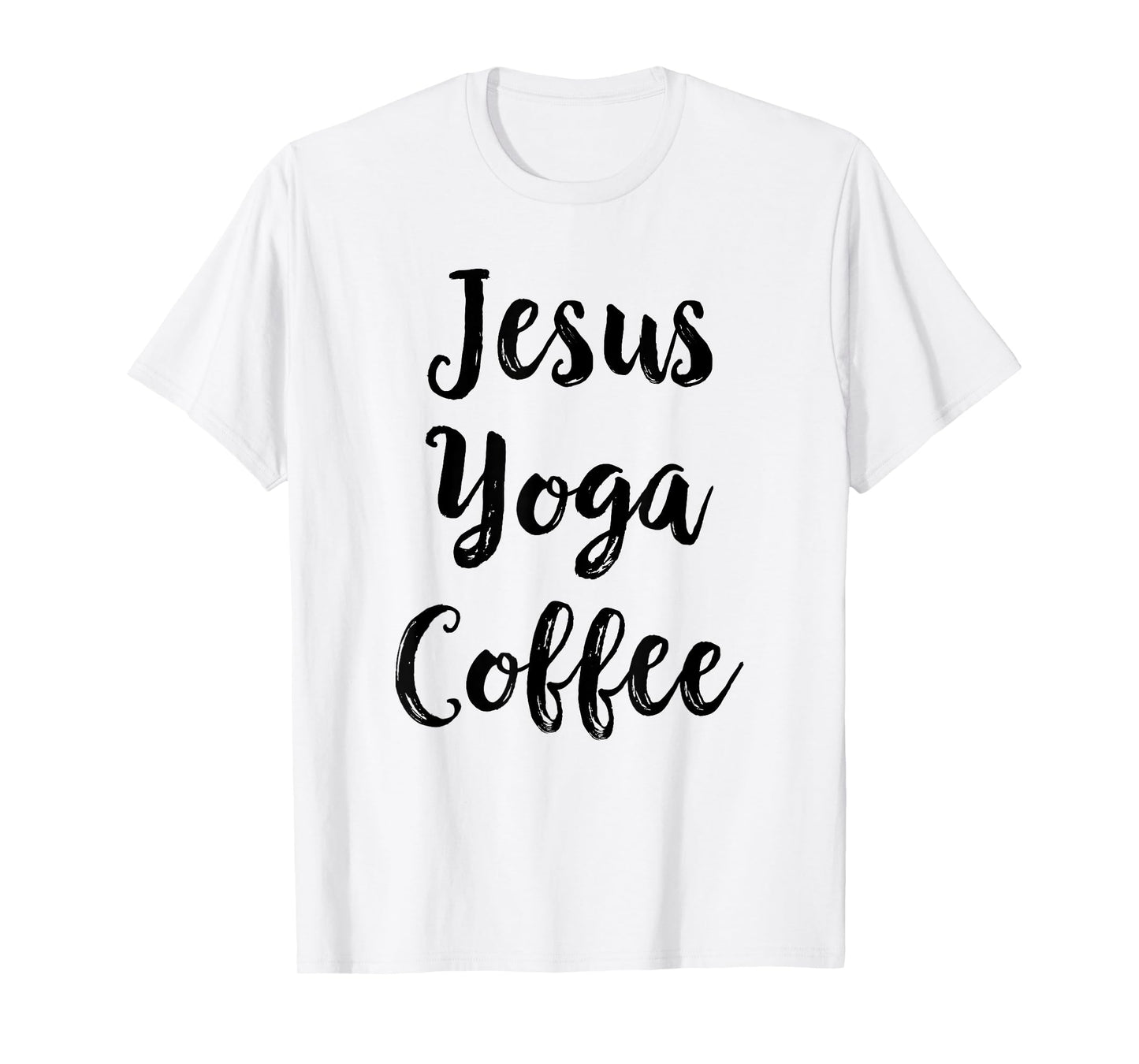 Funny Nicer After Yoga Shirts Jesus Yoga Coffee Christian Yoga Gift T-Shirt
