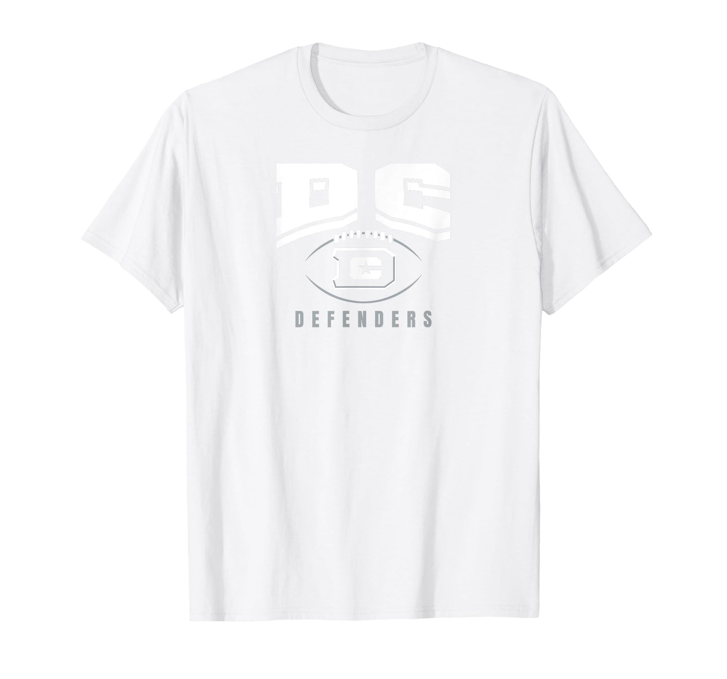 DC Defenders: Football Outline T-Shirt