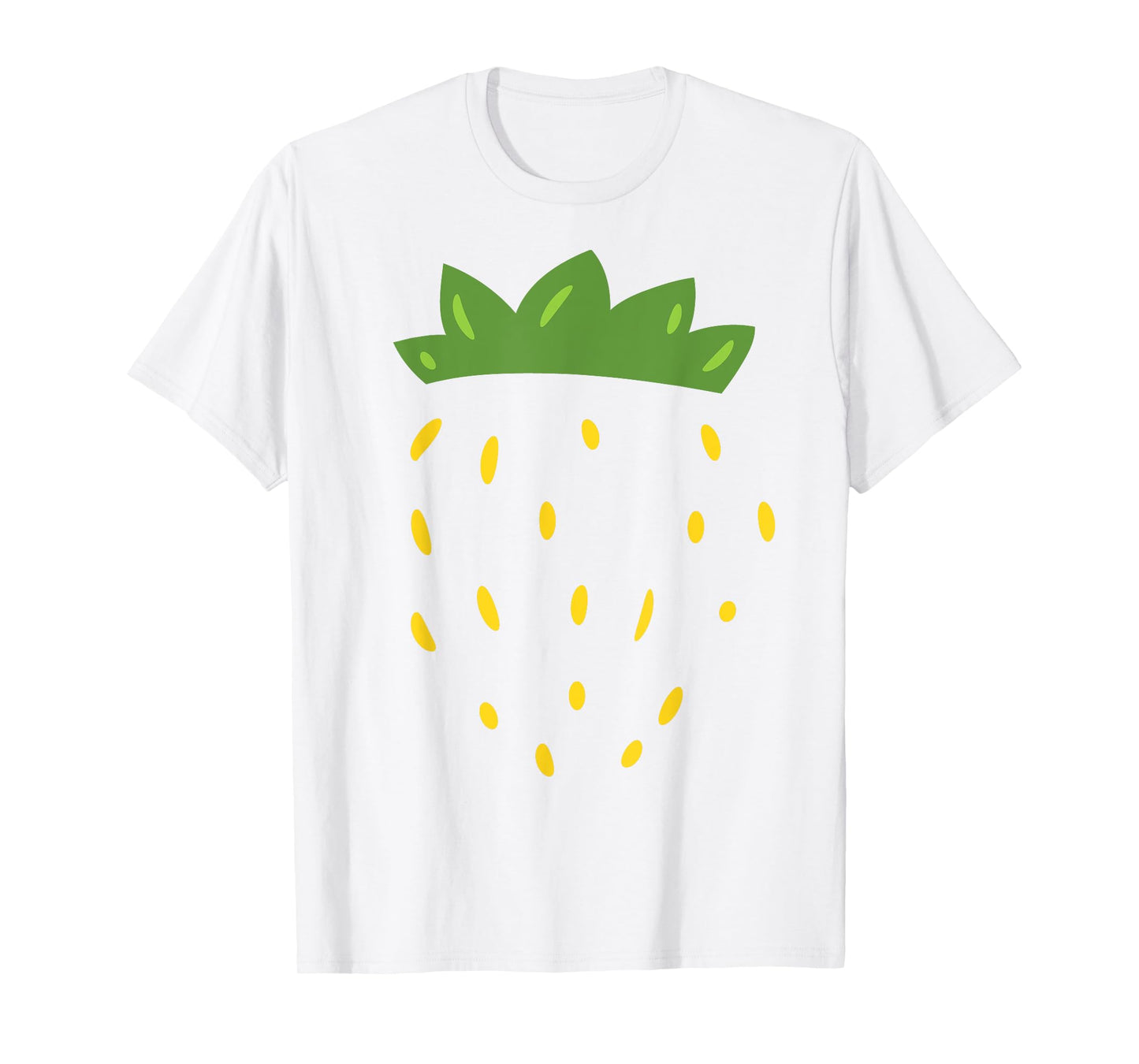 Lazy Strawberry Costume Strawberry Disguise Funny Strawberry T-Shirt
