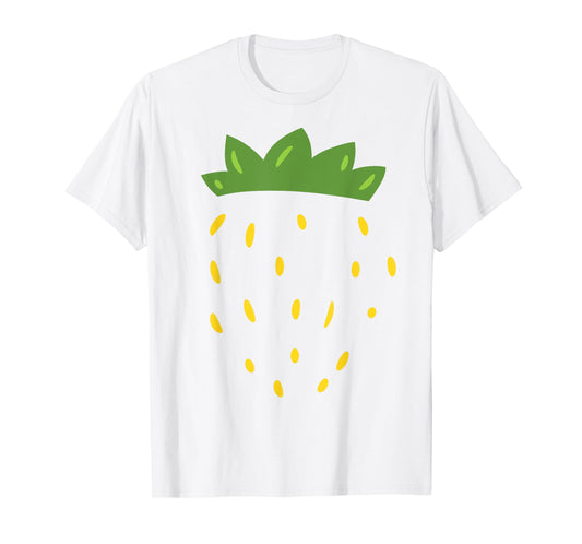 Lazy Strawberry Costume Strawberry Disguise Funny Strawberry T-Shirt