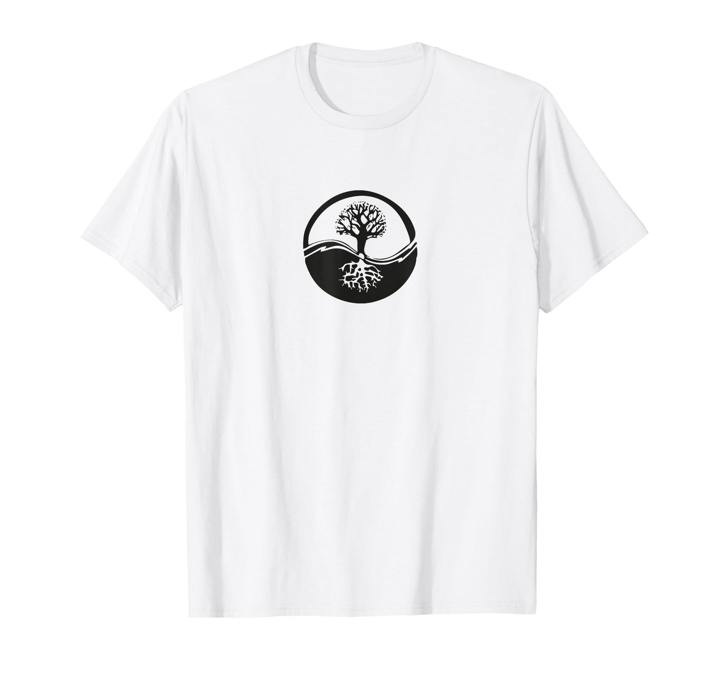 Yin Yang Tree Symbol T-shirt | Taoism I Ching Tao T-Shirt