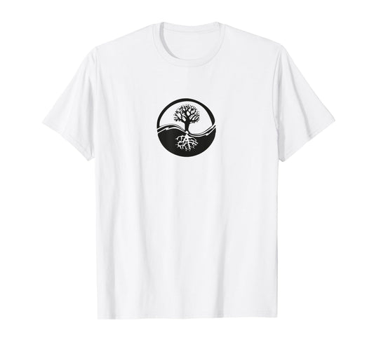 Yin Yang Tree Symbol T-shirt | Taoism I Ching Tao T-Shirt