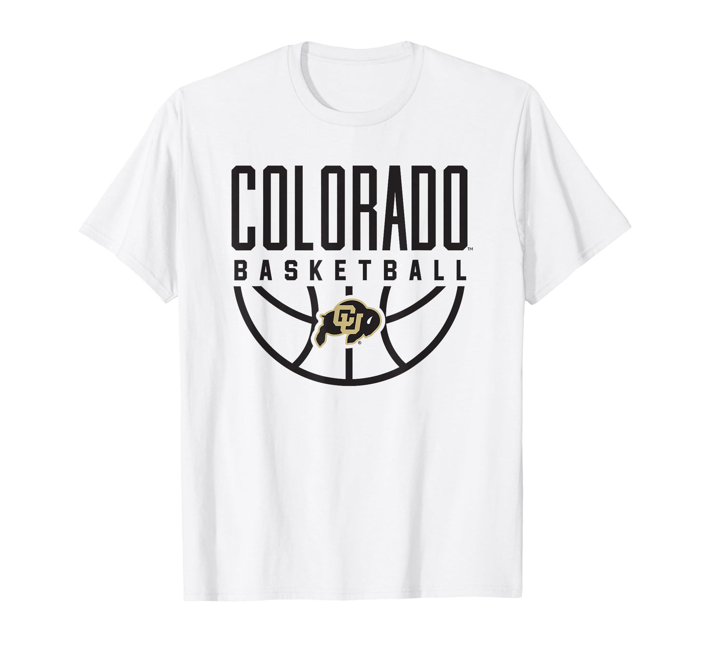 University of Colorado Buffaloes Basketball Arch T-Shirt