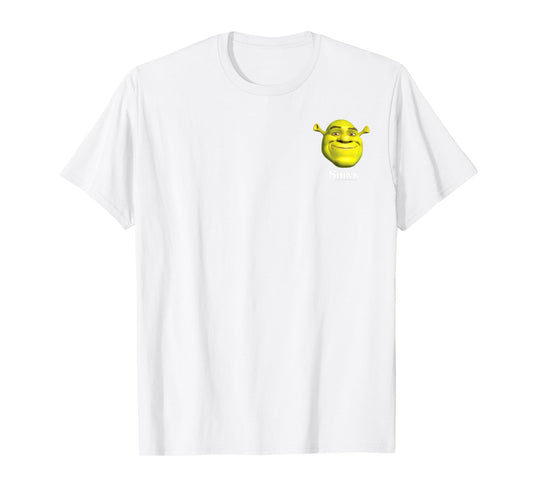 Shrek Small Pocket Size Face Logo T-Shirt