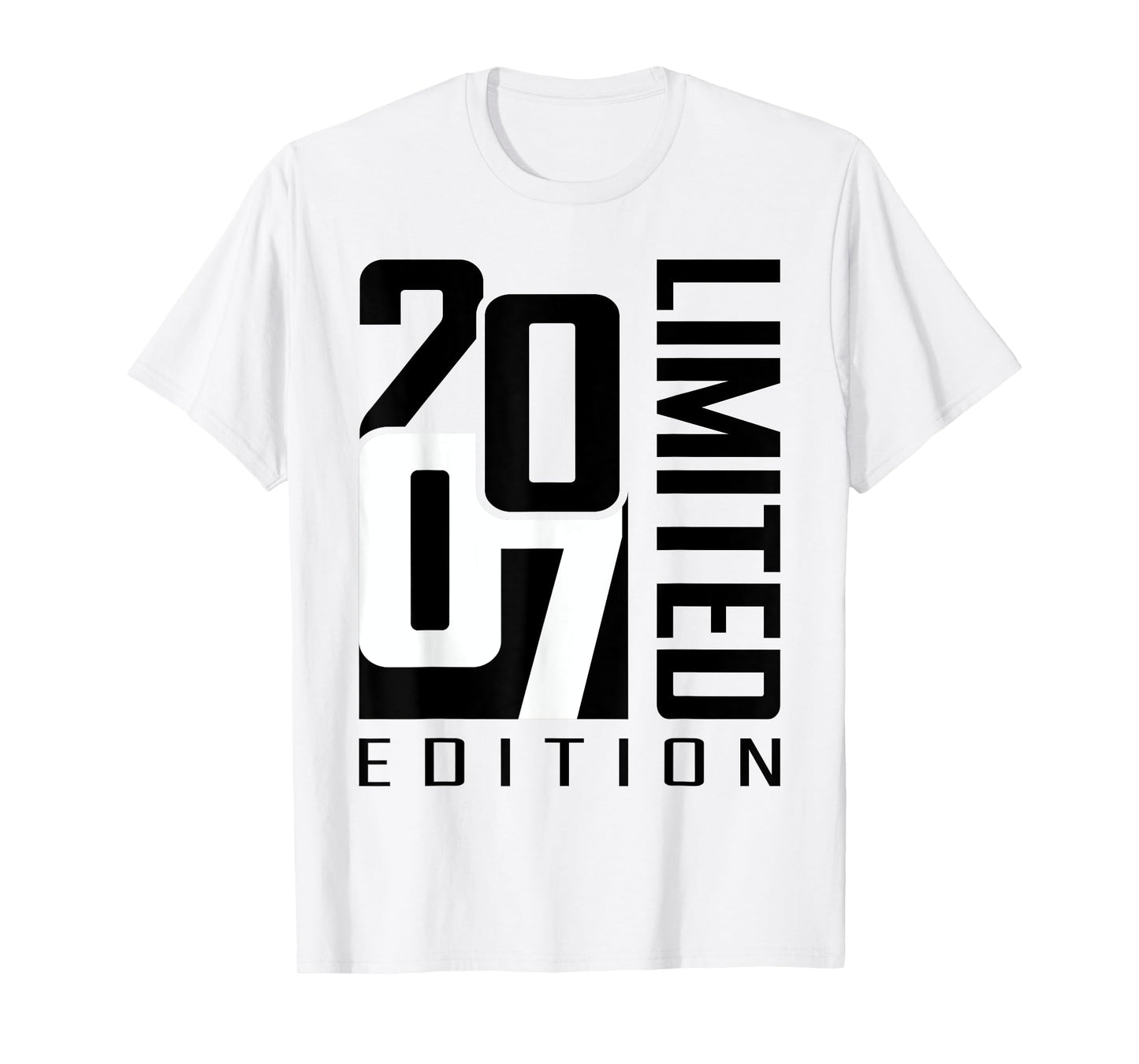 18th Birthday Men Boy Girl 18 Years Old Vintage 2007 T-Shirt