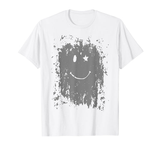 Funny Mud Splatter Face Cool Marathon and Mud Run T-Shirt