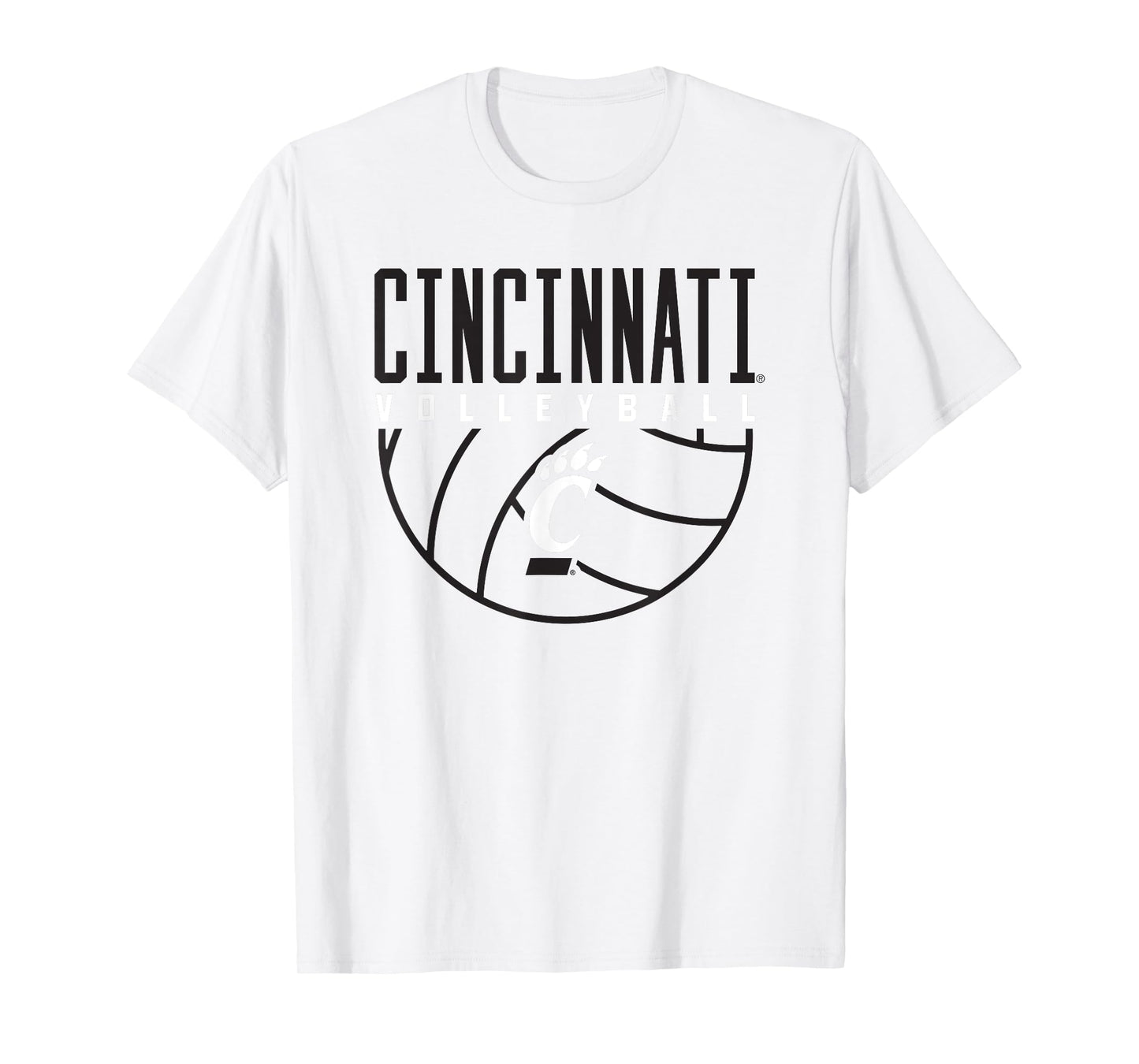 University of Cincinnati Bearcats Volleyball Arch T-Shirt