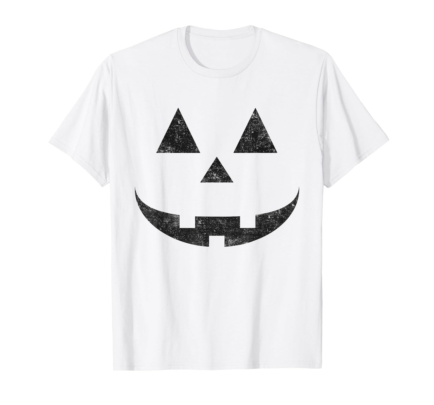 Vintage Pumpkin Face Jackolantern Jack O Lantern Halloween T-Shirt