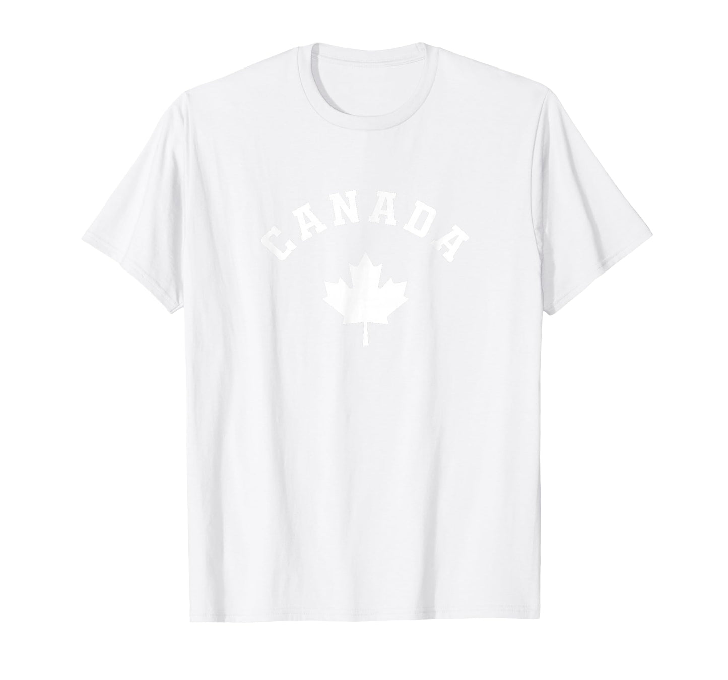 Canada Flag Canadian Vacation Fishing Hiking Skiing Camping T-Shirt