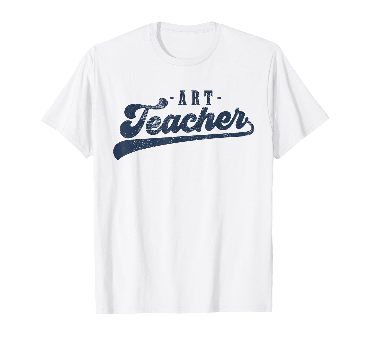 Art Teacher Men Women Cute Vintage Graphic Art Teacher T-Shirt