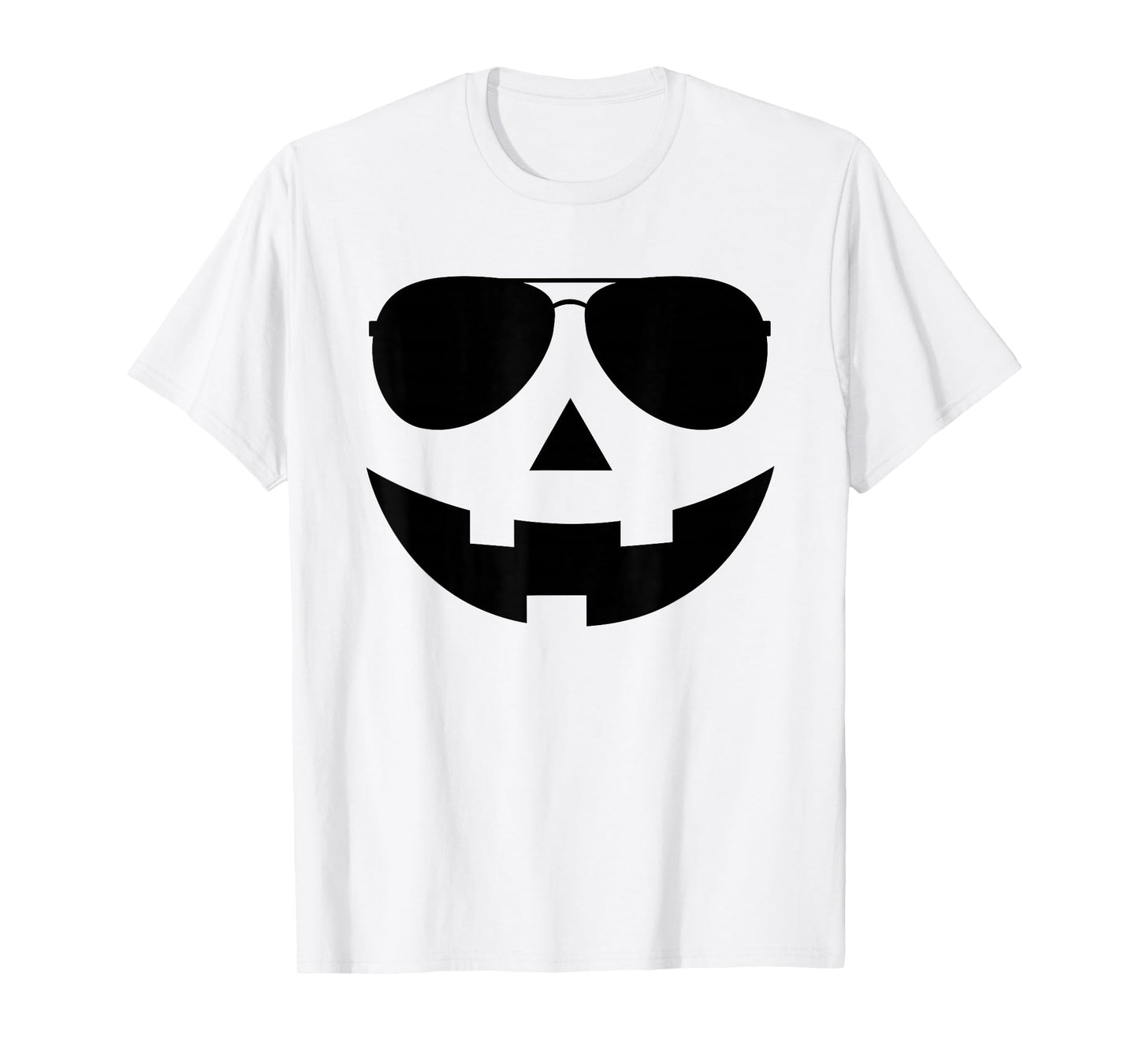 Jack O Lantern Face Boys Men Pumpkin Halloween Costume Funny T-Shirt