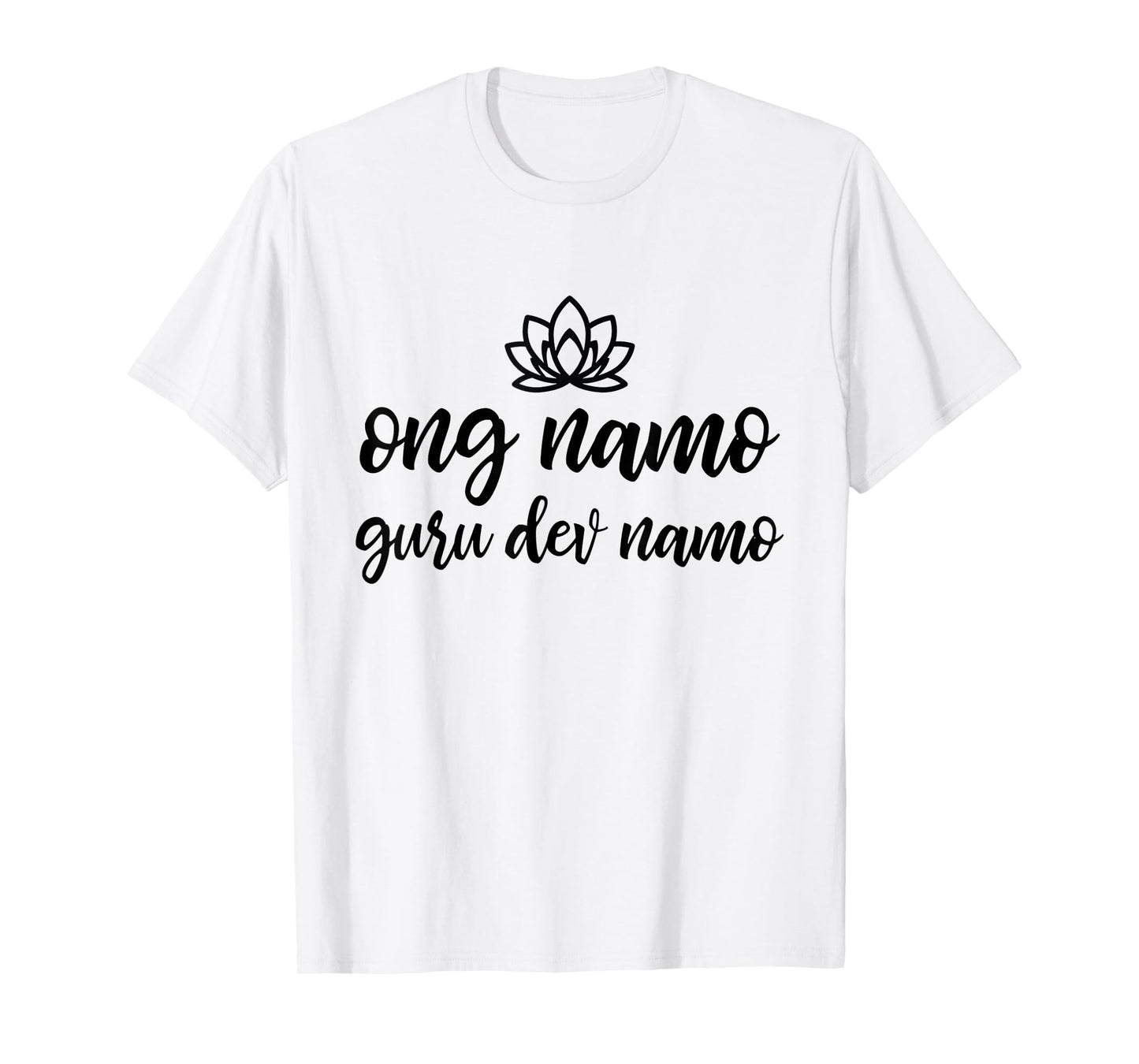 Kundalini Yoga Shirt Ong Namo Guru Dev Namo T-Shirt T-Shirt