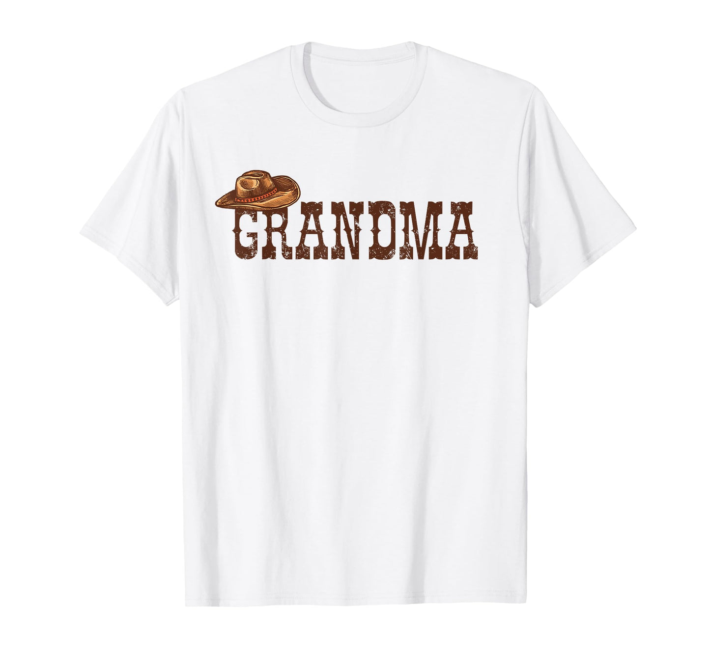 Grandma Western Family Matching Birthday Cowboy Cowgirl T-Shirt