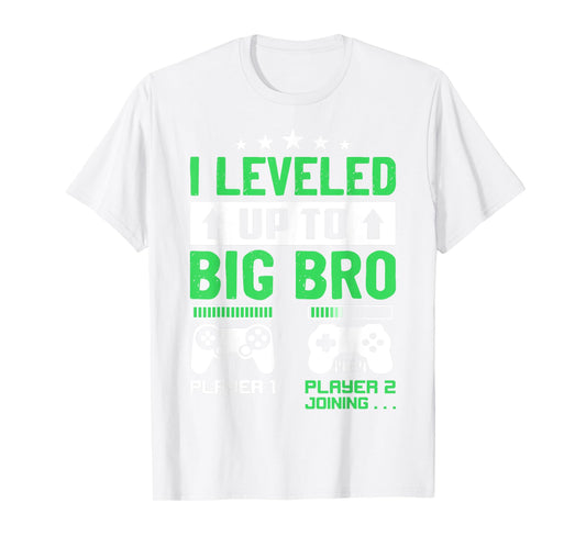 I'm Going To Be A Big Brother 2024 I Leveled Up To Big Bro T-Shirt