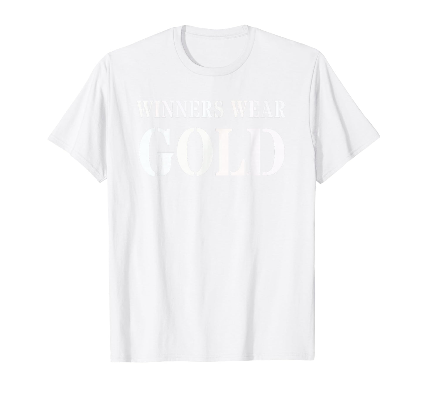 Retro WINNERS WEAR GOLD War Game Team Building Sports Fan T-Shirt