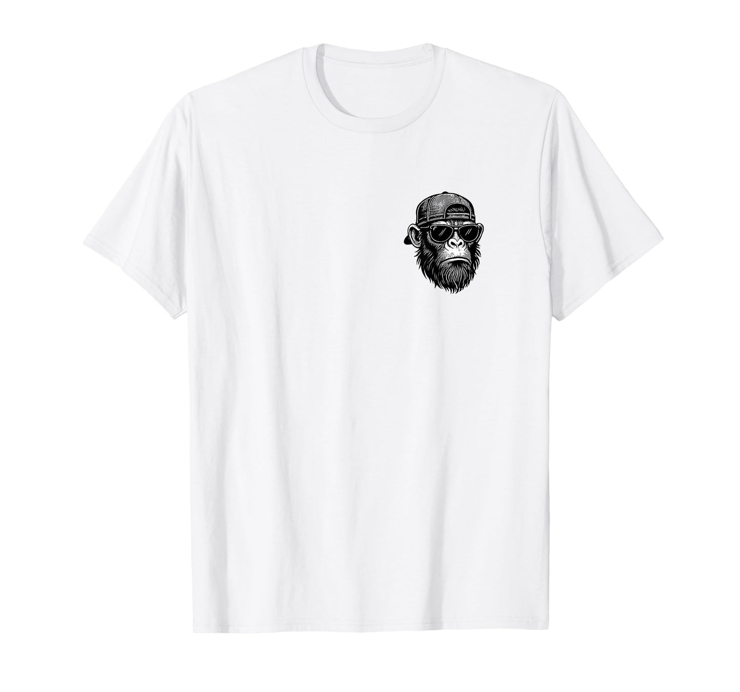Bad Choices Make Good Stories Monkey Funny 2 Sides T-Shirt