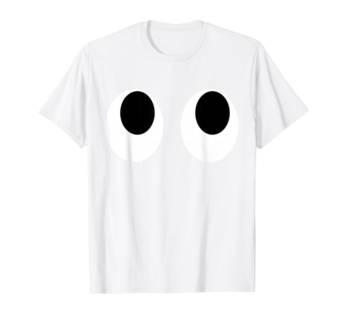 DIY Arcade Game Ghost Eyes Halloween Group Costume T-Shirt