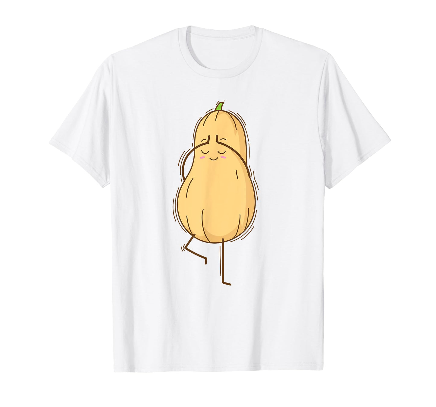 Butternut Squash doing Yoga T-Shirt