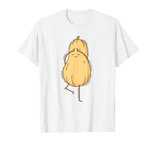 Butternut Squash doing Yoga T-Shirt