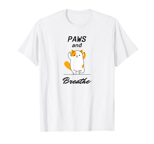 Paws & Breathe Yoga shirt T-Shirt