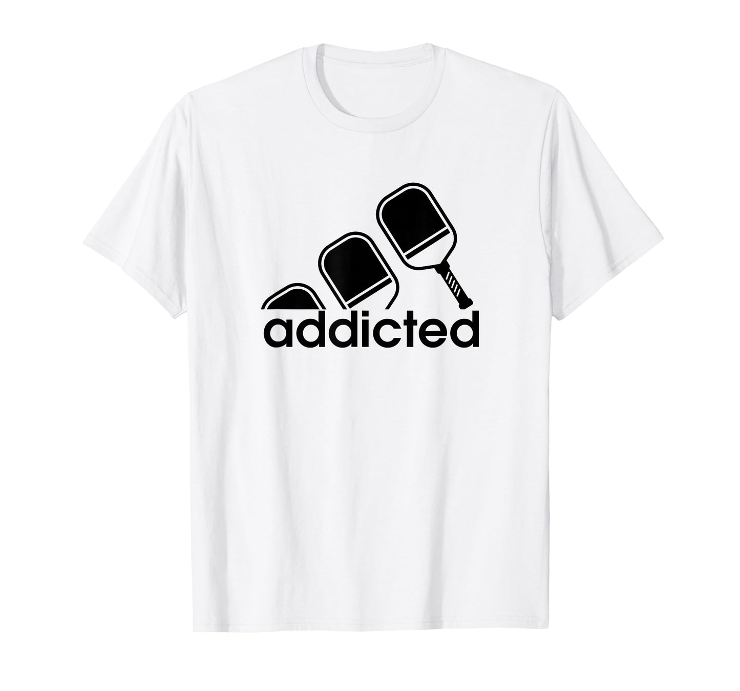 Addicted Pickleball Player T-Shirt