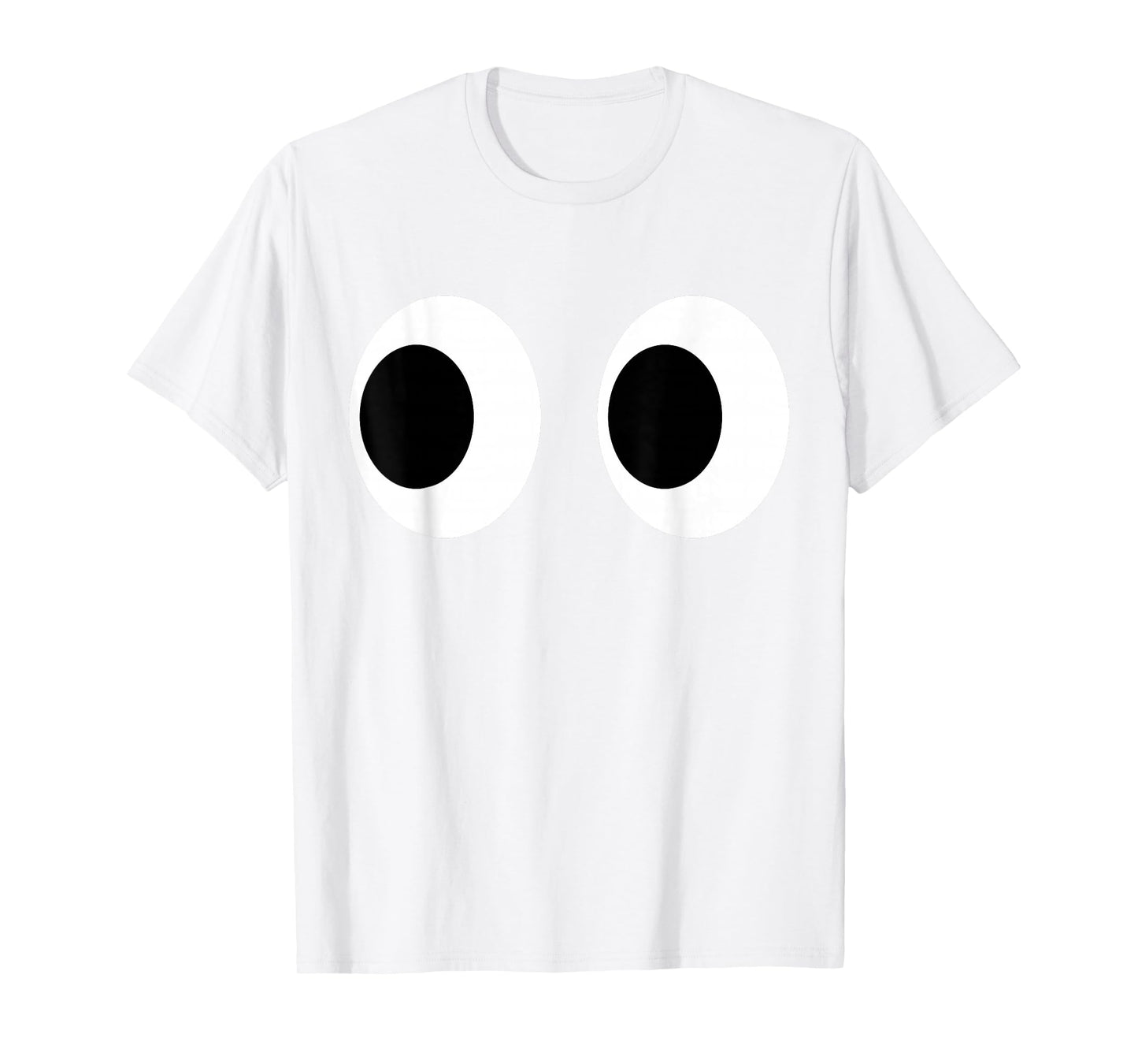 DIY Arcade Game Ghost Eyes Halloween Group Costume T-Shirt