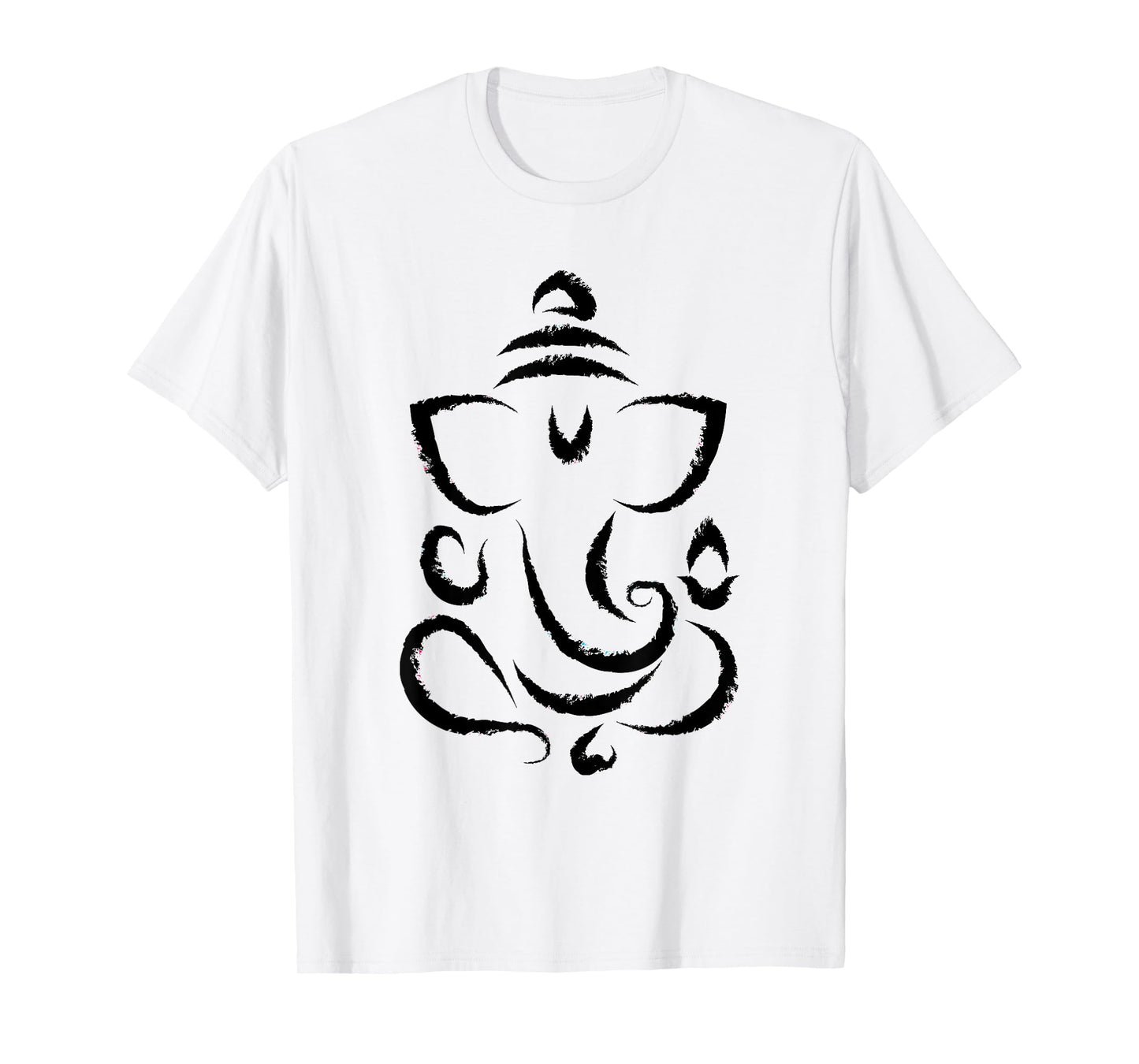 Yoga Hindu Indian Meditation Deepavali Diwali Rangoli Ganesh T-Shirt