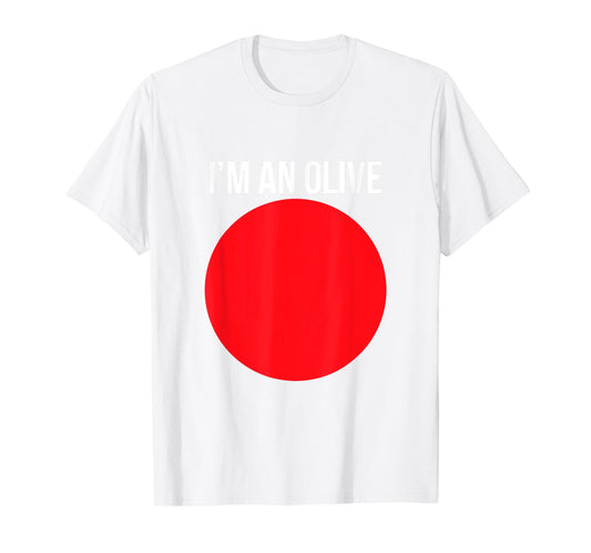 I'm An Olive Funny Lazy Halloween Costume Novelty T-Shirt